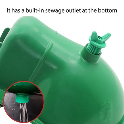 Livestock Water Trough Water Dispenser Automatic Animal Drinking Bowl with Float Valves Goat Waterer for Cattle and Pigs