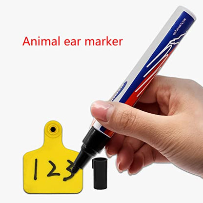 Ear-Tag Pen Marking Pen Farm Supplies Marking Tool Animal Sheep Lamb Cattle Ear-Tag Tool