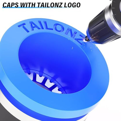 TAILONZ PNEUMATIC 1/8'' 1/4'' 5/16'' 3/8'' 1/2'' OD Straight Push to Connect Fittings Push Connectors Plastic Quick Release Connectors Air Line Fittings 50PCS - size: 1/8''OD/1/4''OD/5/16''OD/3/8''OD/1/2''OD, style: 50PCS