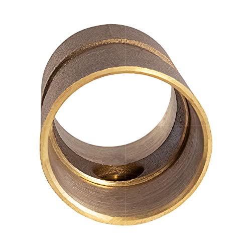 Everflow Supplies CCFT2212-NL C X C X F No Lead Cast Brass Tee Fitting with Solder Cups and Female Threaded Branch, 2" x 2" x 1/2" - size: 2" x 2" x 1/2"