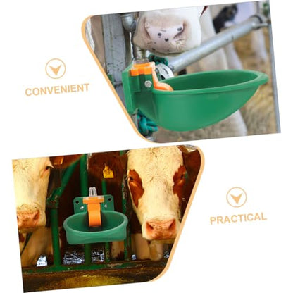 Happyyami Automatic Drinking Bowl for Livestock Goat and Sheep Water Dispenser Plastic Water Trough Float Valve Self-Filling Cattle Waterer for Farms