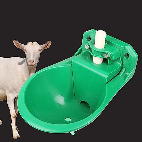 Sheep Water Dispenser, Automatic Drinker Cup for Farm Animals, Watering System for Goat, Dog, Cow