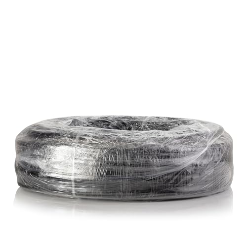 Alpine Corporation 1 Inch Inside Diameter and 100 Feet Long PVC Tubing for Ponds, Fountains and Waterfalls Circulations, Black - size: 1" I.D. x 1-1/4" O.D.