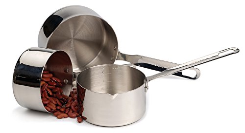RSVP International Endurance Stainless Steel Measuring Pan Scoop, 2 Cups | Dry or Liquid | Baking or Cooking | Perfect for Feeding Pets, Cat Dog Food, Bird Seed, etc. | Dishwasher Safe - size: 2 Cups