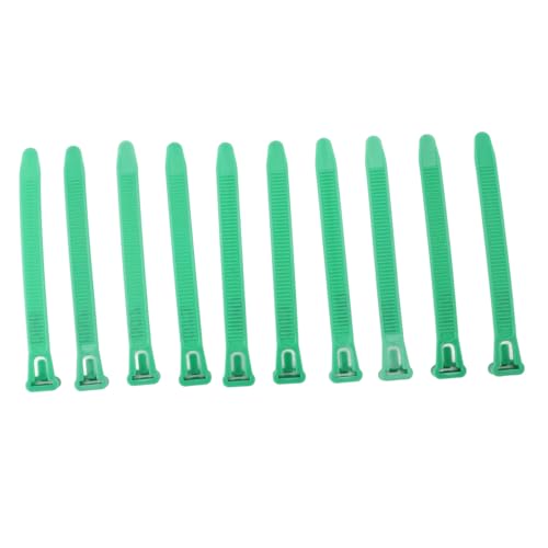 SUNGOOYUE Chicken Leg Bands, Plastic Poultry Identification Rings with Adjustable fadeless Numbered Engraving, for Duck Goose Chicken Management (Green) - color: Green
