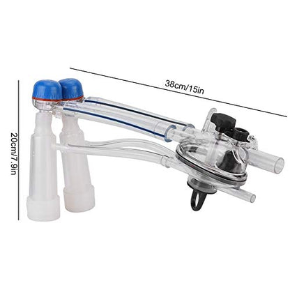 Goat Milking Machine, Portable Milking Unit with Food - Grade Milking Liners for Goat, Cow and Sheep, Gentle Suction Vacuum Milker Kit for Mobile Trolley or Milking