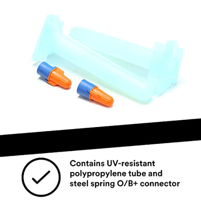 3M Direct Bury Splice Kit DBO/B-6 (BULK), 18-12 AWG, UV-Resistant, Steel Spring, Flame Retardant Insulation, Box of 100 Splice Tubes and 100 O/B Connectors - style: DBO/B-6: Splice Bulk