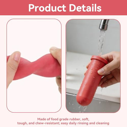 Calf Nipple Rubber, 5 PCS 10cm / 3.9in Soft Calf Feeding Bottle Nipple Farm Animal Feeding Supplies