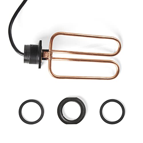 Farm Innovators DPH-15 Outdoor Water Tank Heaters Livestock Stock Tank Drain Plug Water De-Icer Designed for Rubbermaid Tanks, 4 Pack - size: 4 Pack