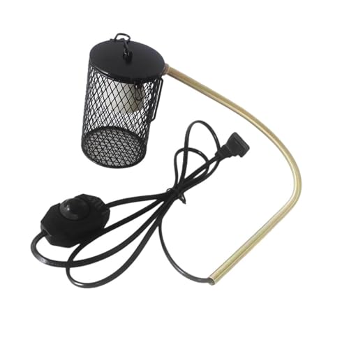 Lamp Cage Heater Guard Warmer Lamp Anti Scald Lamp Holder Sturdy Iron Construction Design Suitable for Bearded