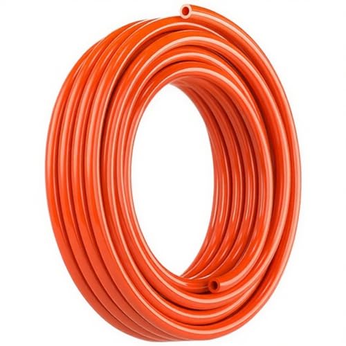 PNEUMATIC Orange 6mm OD 4mm ID Polyurethane PU Air Hose Pipe Tube 30 Meter 98.4ft - color: Orange, size: 6x4mm/98.4FT/30M