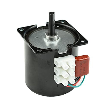 CHANCS 60KTYZ Mini Gearbox Electric Motor AC 110V 30-36RPM CW/CCW Synchronous Gear Motor with Fixed Bracket Bracket Support Fixed Base - size: 30/36r/min Motor+Bracket