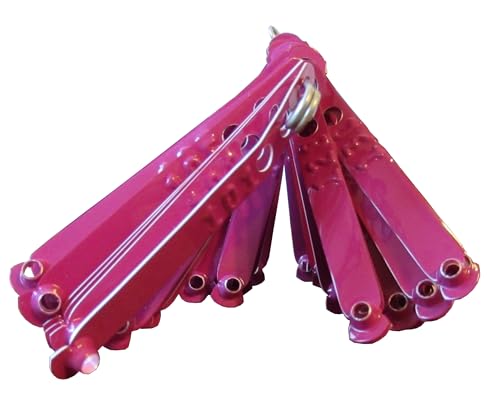 Pinnon Hatch Farms Leg Bands NOT Stamped Aluminum Chicken Poultry Duck Leg Identification Rings (100, Purple) - color: Purple