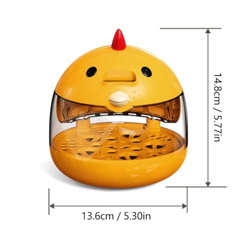 Egg Incubator, Rutin Chicken Egg Incubator for Hatching Eggs, Small Clear Egg Hatching Incubator, Automatic Smart Control Hatcher Machine for Variety Size of Eggs