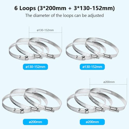 Universal Security Camera Mount Wall Mounting Brackets,Vertical Pole Mount Adapter Bracket for CCTV Camera Pole Clamp Solar Panel Clamps Outdoor Video Surveillance - size: Pole Strap Mount Bracket 2