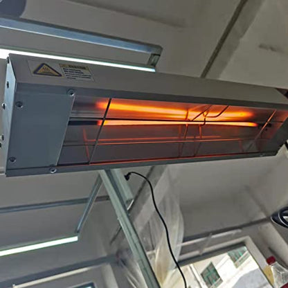 48 Inch Food Heat Lamp Overhead Food Warmer Commerical Strip Warmers 1100 Watts with Chain and Us Plug,110v (48") - size: 48"