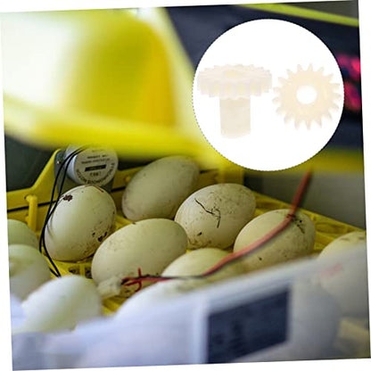 SUPVOX 30 Pcs Automatic Egg Turner Incubators Incubator for Chicken Eggs Automatic Egg Incubator Hatching Machine Supplies Gear for Incubator Egg Turning Gear Incubator Parts Copper Motor, Beigex3pcs