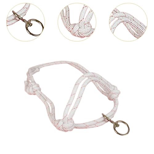 Cattle Traction Halter Bull Bridle Adjustable Cow Halter Livestock Equipment Lightweight Design with Nylon Structure for Farm Use Suitable - size: Small