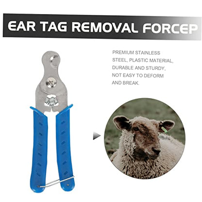 BESPORTBLE Elegant Design Ear Tag Pliers for Pigs Sheep Cattle Auto-springback Lightweight