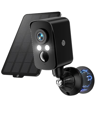 Cellular Security Camera Wireless Outdoor, No WiFi Need, Battery & Solar Powered, Magnetic, Free Human Detection, Free 7-Day Cloud/SD, Night Vison, Siren, 2-Way, IP65 Talk, 2K - color: Black-4G LTE Cellular, size: ZY-G6N