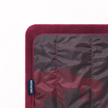 Waterproof Stadium Blanket, Fleece Camping Blanket Soft Warm Wearable Camp Blanket for Outdoor Camping, Picnic, Stadium, Sports, Beach, Car - color: Moon Night