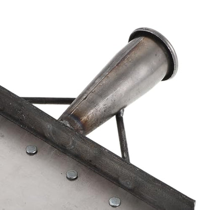Toyvian Manganese Steel Farm Shovel Cleaning Scraper for Livestock Manure Removal 32cm Heavy Duty Poultry and Barn Cleaning Tool for Stable and Pasture Maintenance