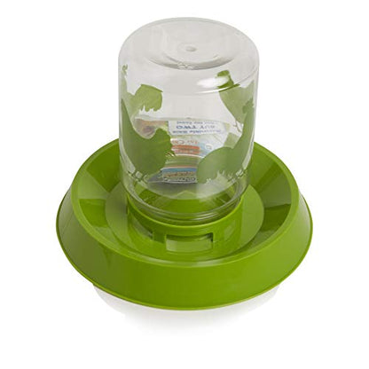 Lixit Feeder or Waterer for Chickens and Other Wildlife (64oz) - size: 64 oz (Pack of 1)