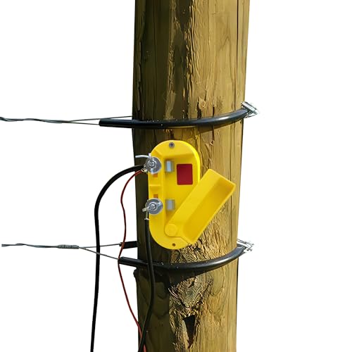 Cut Off Switch Electric Fence Switch of Plastic Single Pole-Yellow - style: 1 Pack