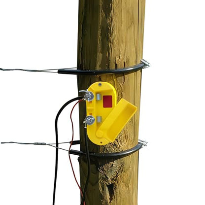 Cut Off Switch Electric Fence Switch of Plastic Single Pole-Yellow - style: 1 Pack