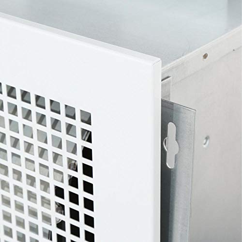 Broan-Nutone L400 High Capacity Ventilator Fan, Commercial Exhaust Fan, 2.3 Sones, 434 CFM, White - style: 434 CFM