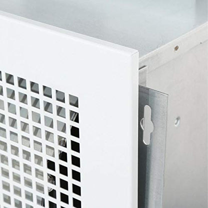 Broan-Nutone L400 High Capacity Ventilator Fan, Commercial Exhaust Fan, 2.3 Sones, 434 CFM, White - style: 434 CFM