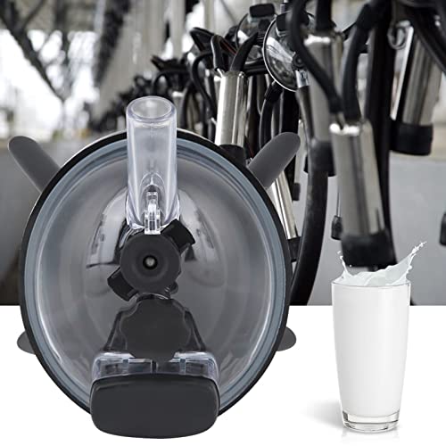 Yosoo 240cc Cow Milking Claw with Large Capacity, Food Grade Material for Cow Milking Machine 1 Claw Replacement Accessories for, Easy Operation Suitable for Machine