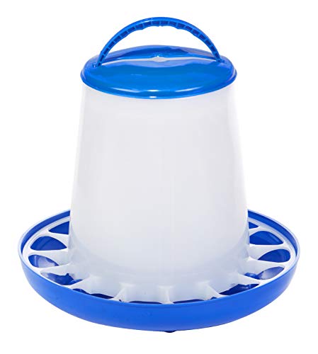 Double-Tuf® Plastic Poultry Feeder | Durable Feeding Container | Hanging Chicken Feeder No Waste | 5 Lb - size: 5 Lb