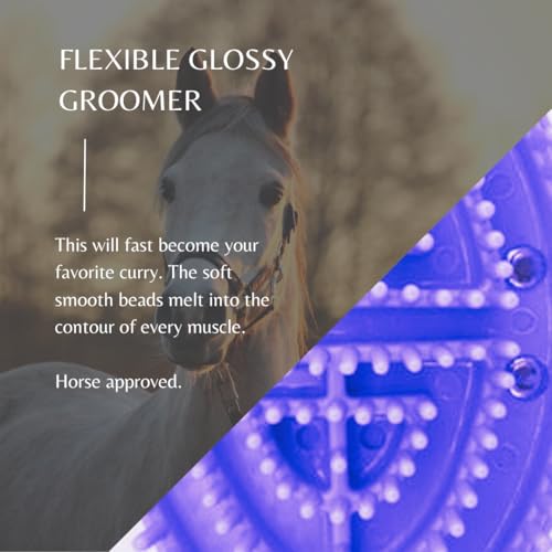 Epona Glossy Groomer Horse Grooming Tool (Lavender)