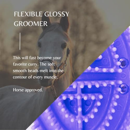 Epona Glossy Groomer Horse Grooming Tool (Lavender)