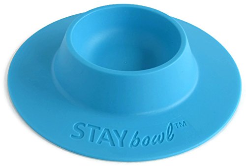 Tip-Proof Ergonomic Pet Bowl for Guinea Pig and Other Small Pets; 1/4-Cup Size; Sky Blue - size: Small 1/4 cup