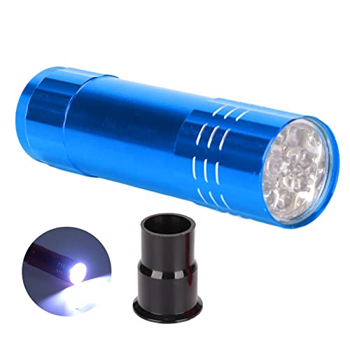 BRRNOO Egg Candler for Chicken Eggs, Egg Light LED Cool Light Candler Candling Checker Lamp Incubator Chicken Lamp for Quail Goose Dark Canary All Eggs (Blue) - color: Blue