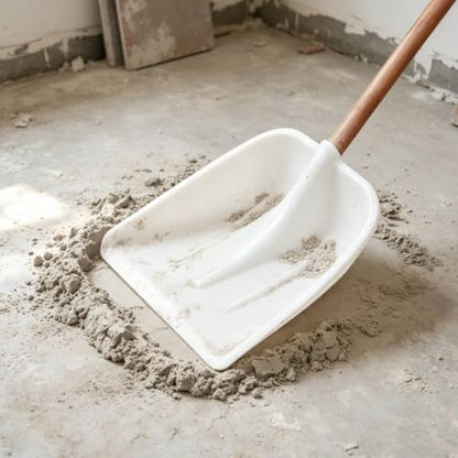 Duty Multi-Use Agricultural Ladle Thickened for Farmers, Workers, Warehouse, Garden, White, Medium 42x38cm - size: Medium 42x38cm