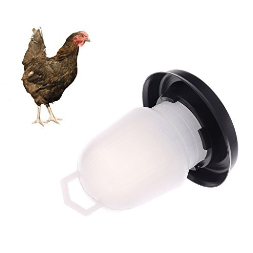 Chick Feeder Waterer Set Baby Chick Waterer Feeder with Carrying Handle Capacity 0.5 L Chicken Water Feeder Pet Supplies