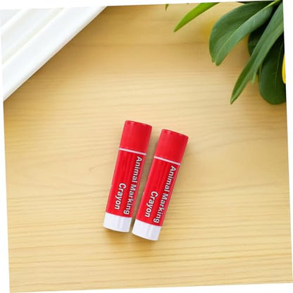 BESPORTBLE 4Pcs Durable Pig Marking Crayon for Efficient Livestock Identification Washable Animal Marker for Cattle Sheep Goats Convenient Compact Design for