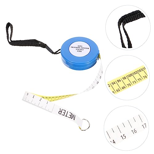 jojofuny Animal Weight Measuring Tape for Livestock and Horses Portable Tape Measure with Safe Edges Flexible Body Girth Tool for Pig Cattle Goat Farm Use