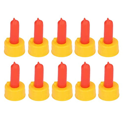 Generic Goat Nursing Nipple, Silicone Milk Feeder, Vent Hole Pet Feeder with Easy Mount, Ideal for Lambs, Dogs & Foals, Mounts on Plastic Soft Drink Bottles