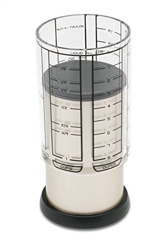 KitchenArt Professional Series 2 Cup Adjust-A-Cup, Champagne Satin, Adjustable, 1/8 to 2-Cup - color: Satin