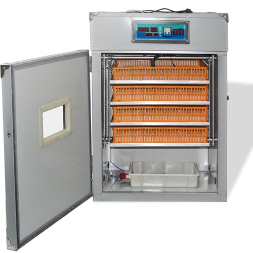 352 Egg Digital Cabinet Incubator，Poultry Hatching Breeding Cabinet Incubator for Auto Egg Turning, Temp/Humidity Control, Thermostatic for Chicken/Duck/Goose/Quail Bird. - size: 352 eggs 230L