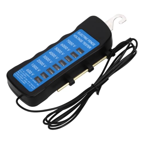 Electrical Fence Voltage Tester Electric Fence Fault Finder Voltmeter High Voltage 600-7000V Gardening Tools for Farm Supply Fencing