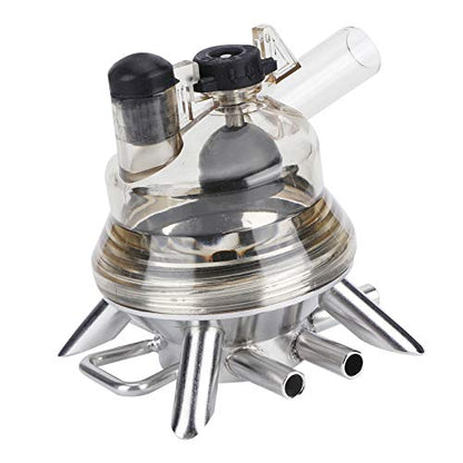 150ml Milk Collector Claw Cluster Replacement Part for Cow Sheep Goat Milking Machines, Transparent Lid