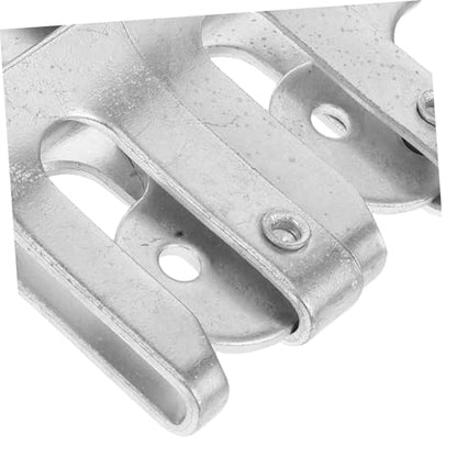 Toyvian 5pcs Metal Pig Fence Latch Lock Kit Easy Operation Robust Design for Farrowing Crate