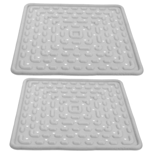 SUPVOX 2Pcs Washable Chicken Nest Pads Soft Egg Laying Mat for Nesting Box Durable Chicken Coop Accessories Reusable Chicken Cage Mats for Hen House Easy to Clean