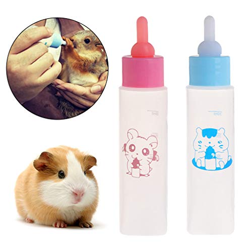 Small for Feeding Bottle Pet Nursing Bottles Capacity 30ml for Feeding Hamster Kitten Puppy Small Pet Bottle Dog Milk Bottle Pet Nursing Bottle Puppy Kitten Feeding Bottle Nipple Milk