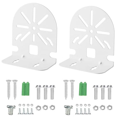 Security Camera Mount CCTV Security Dome IP Camera Mounting,Dome Cameras Bracket，L-Shape Dome Camera Bracket， (2 Pack) (XBQ-2.5)